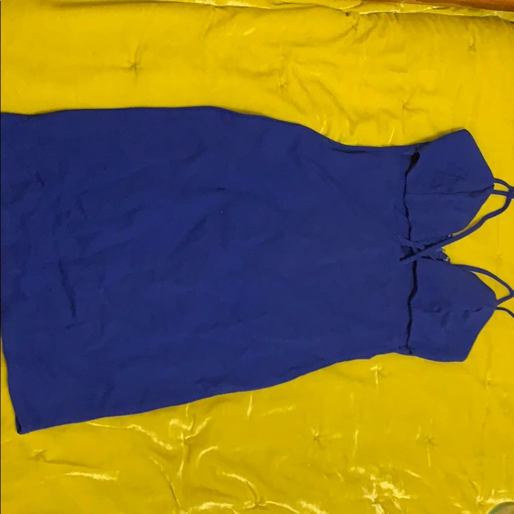 Navy blue dress